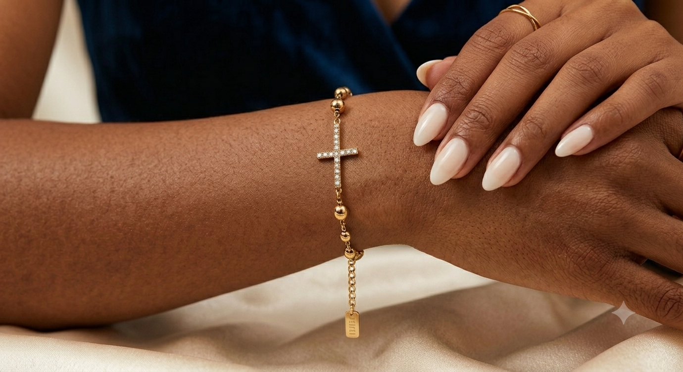 Croix étincelante