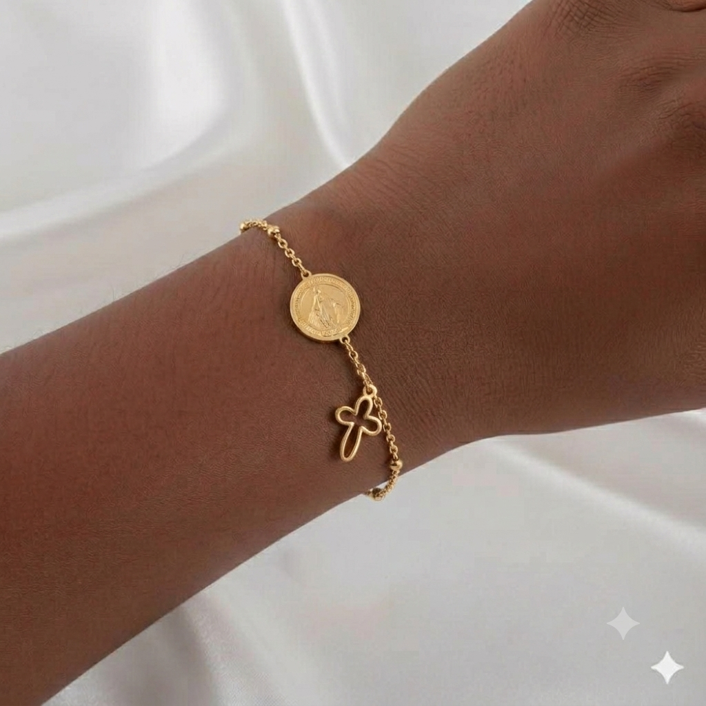 Bracelet Médaille Divine