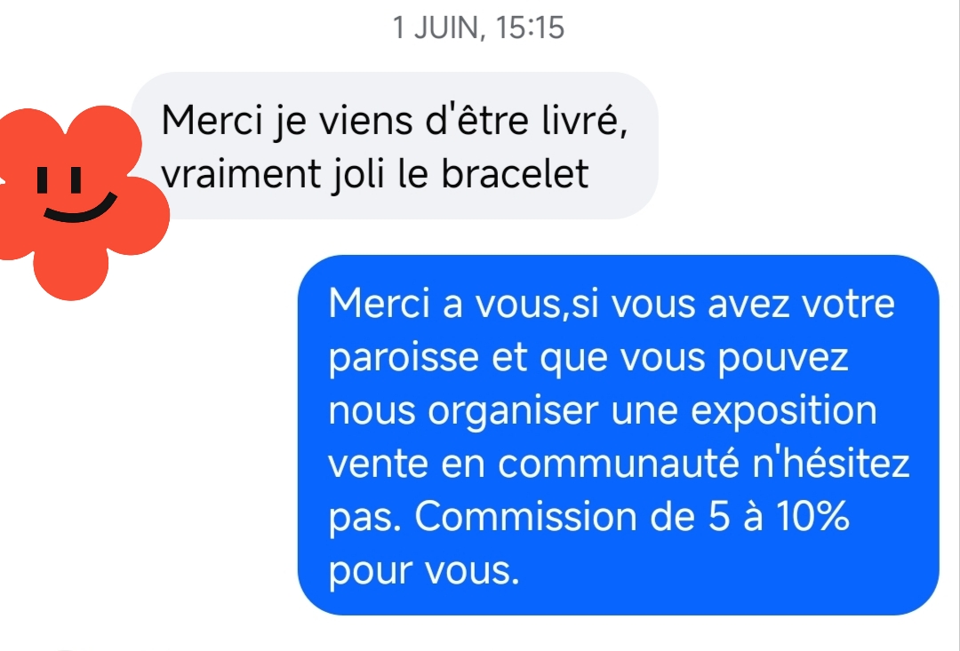 Une cliente